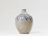Auguste Delaherche, A salt glazed stoneware vase by Auguste Delaherche