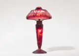 Daum Frères Nancy, A Daum Frères lamp "au paysage lacustré"