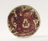 René Buthaud, An earthenware dish with a siren by René Buthaud