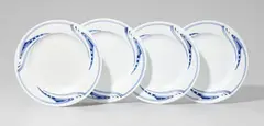 Four Meissen porcelain dinner plates by Henry van de Velde by Henry van de Velde, sold May 2020