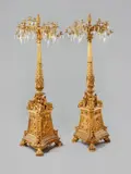 Pelagio Palagi, A pair of large carved wood candelabra