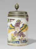 Cornelis Funcke, A Berlin faience tankard with the Prussian eagle