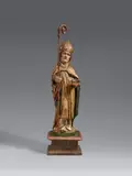 Hans Klocker, A carved wood figure of Saint Eligius by Hans Klocker
