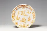 Jean Bérain the Elder, A Moustiers faience platter with grotesques