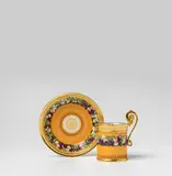 Sèvres, A Sèvres porcelain cup with violets