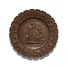 Bertel Thorvaldsen, A cast iron plate with an allegory of autumn