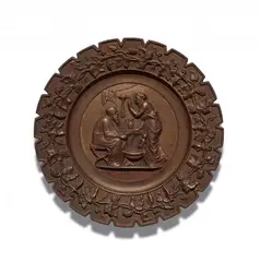 Bertel Thorvaldsen, A cast iron plate with an allegory of winter