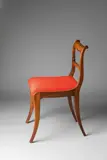 Bernhard Wanschaff, An upholstered mahogany chair