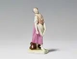 A Zurich porcelain model of a dancing girl by Zürcher Porzellanfabrik in Schooren, sold Nov 2018