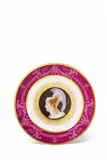 Sèvres, A Sèvres porcelain plate with a cameo portrait of Aeneas