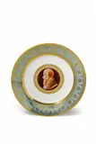 Sèvres, A Sèvres porcelain plate with a cameo portrait of Michel de L'Hopital