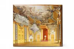 Königliche Porzellanmanufaktur Berlin Kpm, A Berlin KPM porcelain plaque with a view of the "Rittersaal"