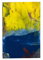 Untitled by Gerhard Richter, 2008, Varnish under glass, sold Jun 2018
