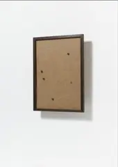 Untitled (Nasenabdruck) by Georg Herold, 1988, Wood, fibreboard, screws and glass frame, offered Jun 2018