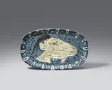 Tête de chèvre de profil by Pablo Picasso, 1952, Oval ceramic plate; ceramic, Madoura edition, sold Jun 2018