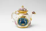 A Meissen porcelain teapot with rare heraldic decor by Meissen Royal Porcelain Manufactory, offered May 2018