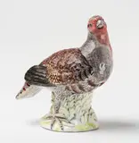 A Meissen porcelain model of a grey partridge by Meissen Royal Porcelain Manufactory, sold May 2018