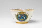 A Meissen porcelain bowl with rare heraldic decor by Meissen Royal Porcelain Manufactory, sold May 2018