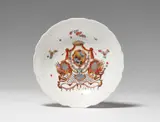 A rare Meissen porcelain dish from the service for Count Münnich by Meissen Royal Porcelain Manufactory, offered May 2018