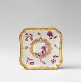 A rectangular Meissen porcelain dish by Meissen Royal Porcelain Manufactory, sold May 2018