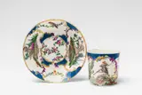 A rare Meissen porcelain cup with a monkey by Meissen Royal Porcelain Manufactory, sold May 2018