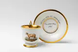 A Meissen porcelain novelty cup by Meissen Royal Porcelain Manufactory, offered May 2018