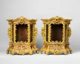 François de Cuvilliés, A pair of rare glazed display cabinets
