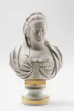 A Sorgenthal biscuit porcelain bust of Empress Maria Theresa by Imperial Manufactory directed by Konrad von Sorgenthal Vienna, offered May 2018