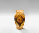Joseph Gabriel Rousseau, An Art Deco glass vase by Gabriel Argy Rousseau