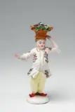 Wilhelm Caspar Wegely, A rare Wegely porcelain figure of a Chinese chef