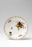 A Berlin KPM porcelain dessert plate with insects and fruit by Königliche Porzellanmanufaktur Berlin Kpm, sold Apr 2018