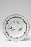 A Berlin KPM porcelain dish with green ribbon decor by Königliche Porzellanmanufaktur Berlin Kpm, offered Apr 2018