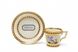 A Berlin KPM porcelain cup "Vertus heroiques" by Königliche Porzellanmanufaktur Berlin Kpm, sold Apr 2018