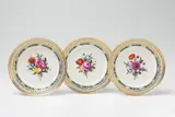 Three Berlin KPM porcelain dessert plates from a dinner service by Königliche Porzellanmanufaktur Berlin Kpm, sold Apr 2018