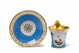 A Berlin KPM porcelain cup with a stork and babies by Königliche Porzellanmanufaktur Berlin Kpm, sold Apr 2018