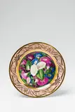 A Berlin KPM porcelain plate with morning glory flowers by Königliche Porzellanmanufaktur Berlin Kpm, sold Apr 2018