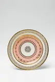 A Berlin KPM porcelain dessert plate with Neoclassical tendril decor by Königliche Porzellanmanufaktur Berlin Kpm, offered Apr 2018