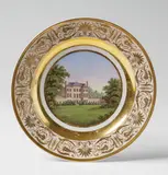 A Berlin KPM porcelain plate with a view of Twickenham by Königliche Porzellanmanufaktur Berlin Kpm, sold Apr 2018