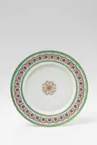 A Berlin KPM porcelain plate with palmette decor by Königliche Porzellanmanufaktur Berlin Kpm, offered Apr 2018