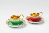 Two Berlin KPM porcelain cups by Königliche Porzellanmanufaktur Berlin Kpm, sold Apr 2018