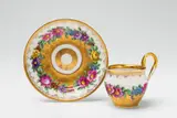 A Berlin KPM porcelain cup with a floral wreath by Königliche Porzellanmanufaktur Berlin Kpm, sold Apr 2018