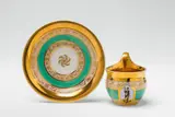 A Berlin KPM porcelain cup decorated with the Three Fates by Königliche Porzellanmanufaktur Berlin Kpm, sold Apr 2018