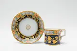 A Berlin KPM porcelain cup with grapevine decor by Königliche Porzellanmanufaktur Berlin Kpm, sold Apr 2018