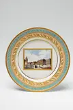 A Berlin KPM porcelain plate with a view of the Kronprinzenpalais by Königliche Porzellanmanufaktur Berlin Kpm, sold Apr 2018