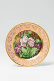 A Berlin KPM porcelain plate with auricula flower decor by Königliche Porzellanmanufaktur Berlin Kpm, sold Apr 2018