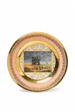 A Berlin KPM porcelain plate with a Romantic hunting scene by Königliche Porzellanmanufaktur Berlin Kpm, sold Apr 2018