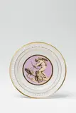 A Berlin KPM porcelain dessert plate with Cupid in his chariot by Königliche Porzellanmanufaktur Berlin Kpm, offered Apr 2018