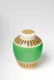 A Berlin KPM porcelain vase with green ground by Königliche Porzellanmanufaktur Berlin Kpm, offered Apr 2018