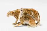 A Berlin KPM porcelain model of two leopards by Königliche Porzellanmanufaktur Berlin Kpm, sold Apr 2018