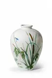 A large Berlin KPM porcelain vase with foliate decor by Königliche Porzellanmanufaktur Berlin Kpm, offered Apr 2018
